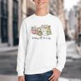 Reading All The Way Christmas Book Lover For Women And Teens Youth Crewneck Sweatshirt Reading All The Way Christmas Book Lover For Women And Teens Youth Crewneck Sweatshirt