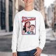 Retro Vampire Book Cover Style Stay Hydrated Halloween Youth Crewneck Sweatshirt