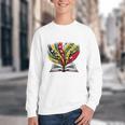 History Education Is Freedom Books Black History Premium Tri-Blend Youth Crewneck Sweatshirt