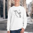 Tucson Festival Of Books TFOB 2010 Hummingbird Mascot Youth Crewneck Sweatshirt