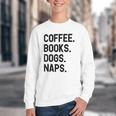 Vintage Coffee Books Dogs Naps Retro Youth Crewneck Sweatshirt Vintage Coffee Books Dogs Naps Retro Youth Crewneck Sweatshirt