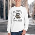 Vintage Salem Book Club Cat Bookish Spooky Halloween Youth Crewneck Sweatshirt Vintage Salem Book Club Cat Bookish Spooky Halloween Youth Crewneck Sweatshirt