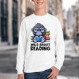 Wild About Reading Book Lover Gorilla Youth Crewneck Sweatshirt