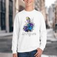 Women's Vintage Book Quote It’s No Use Going Back To Yesterday Youth Crewneck Sweatshirt Women's Vintage Book Quote It’s No Use Going Back To Yesterday Youth Crewneck Sweatshirt