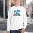 In A World Full Of Bookworms Be A Book Dragon Youth Crewneck Sweatshirt In A World Full Of Bookworms Be A Book Dragon Youth Crewneck Sweatshirt
