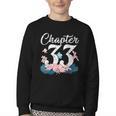 1988 Happy Birthday Chapter 33 Year Old Women Book Lover Youth Crewneck Sweatshirt