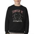40th Birthday Women Book Lovers Chapter 40 Its My Birthday Youth Crewneck Sweatshirt