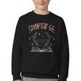 55th Birthday Women Book Lovers Chapter 55 Its My Birthday Youth Crewneck Sweatshirt