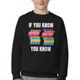 67 Reading Books 6 7 If You Know Six Seven Youth Crewneck Sweatshirt 67 Reading Books 6 7 If You Know Six Seven Youth Crewneck Sweatshirt
