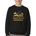 Academy Of Bookcraft Cute Wizard Cat Magic Books Youth Crewneck Sweatshirt Academy Of Bookcraft Cute Wizard Cat Magic Books Youth Crewneck Sweatshirt