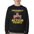 Action Figure Collector Comic Books Youth Crewneck Sweatshirt