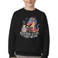 Adorable Book Lover Dragon Read Books Be Kind Stay Weird Youth Crewneck Sweatshirt Adorable Book Lover Dragon Read Books Be Kind Stay Weird Youth Crewneck Sweatshirt