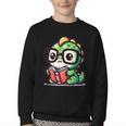 Adorable Book Lover Iguana With Reading Glasses Cute Youth Crewneck Sweatshirt Adorable Book Lover Iguana With Reading Glasses Cute Youth Crewneck Sweatshirt