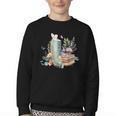 Alice In Wonderland Characters Lewis Carroll Book Lover Youth Crewneck Sweatshirt Alice In Wonderland Characters Lewis Carroll Book Lover Youth Crewneck Sweatshirt