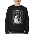 Anti-Social Book-Club Cat Graphic Youth Crewneck Sweatshirt Anti-Social Book-Club Cat Graphic Youth Crewneck Sweatshirt