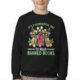 Banned Books Week Librarian Reading Youth Crewneck Sweatshirt