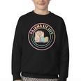 Bedtime Book Lover Reading Pajamas Youth Crewneck Sweatshirt Bedtime Book Lover Reading Pajamas Youth Crewneck Sweatshirt