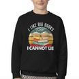 I Like Big Books Librarian Reading Teacher Book Lover Youth Crewneck Sweatshirt I Like Big Books Librarian Reading Teacher Book Lover Youth Crewneck Sweatshirt
