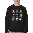 BLM Human Rights Feminism Trans Science Books LGBTQ Quote Youth Crewneck Sweatshirt