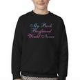 My Book Boyfriend Would Never Dark Romance Youth Crewneck Sweatshirt