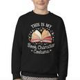 This Is My Book Character Costume Youth Crewneck Sweatshirt