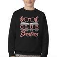 Book Club With My Besties Youth Crewneck Sweatshirt