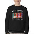 Book Club Read Reading Librarian Men Women Kids Youth Crewneck Sweatshirt