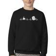 Book And Coffee Heartbeat Books Lovers Youth Crewneck Sweatshirt Book And Coffee Heartbeat Books Lovers Youth Crewneck Sweatshirt