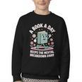 A Book A Day Keeps The Mental Breakdown Away Youth Crewneck Sweatshirt