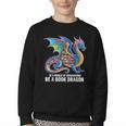 Be a Book Dragon Reading Youth Crewneck Sweatshirt