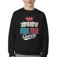 Book Fair Queen Youth Crewneck Sweatshirt