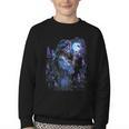 Book Fantasy Art Beautiful Elf Princess Fairy Youth Crewneck Sweatshirt