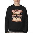 Book Lover Pregnancy Announcement Reveal Smut Youth Crewneck Sweatshirt Book Lover Pregnancy Announcement Reveal Smut Youth Crewneck Sweatshirt