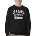 Book Lover Reading Bookish Floral I Read Past My Bedtime Youth Crewneck Sweatshirt Book Lover Reading Bookish Floral I Read Past My Bedtime Youth Crewneck Sweatshirt