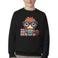 Book Lover Reading Platypus Youth Crewneck Sweatshirt