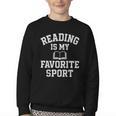 Book Lover Reading For Teachers Students Librarians Youth Crewneck Sweatshirt