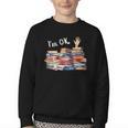 Book Lover For Women Readers Teacher Librarian Youth Crewneck Sweatshirt