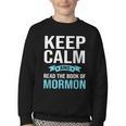 Book Of Mormon LDS Missionary Church Of Latter Day Saints Youth Crewneck Sweatshirt Book Of Mormon LDS Missionary Church Of Latter Day Saints Youth Crewneck Sweatshirt