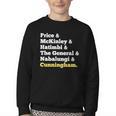 The Book Of Mormon Musical Characters Youth Crewneck Sweatshirt