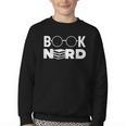 Book Nerd Book Club Bookworm Reading Lover Humor Youth Crewneck Sweatshirt