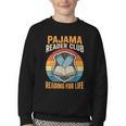 Book And Pajamas Reading Bedtime Youth Crewneck Sweatshirt Book And Pajamas Reading Bedtime Youth Crewneck Sweatshirt