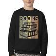 Book Reader Vintage Bookworm Retro Book Lover Youth Crewneck Sweatshirt Book Reader Vintage Bookworm Retro Book Lover Youth Crewneck Sweatshirt