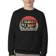 Book Shirt I Closed My Book To Be Here Nerdy Books Youth Crewneck Sweatshirt Book Shirt I Closed My Book To Be Here Nerdy Books Youth Crewneck Sweatshirt