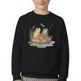 Book Shirt Frog Toad Fishing Vintage Book Frog Youth Crewneck Sweatshirt Book Shirt Frog Toad Fishing Vintage Book Frog Youth Crewneck Sweatshirt