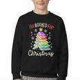 All Booked For Christmas Book Lovers Xmas Tree Women Youth Crewneck Sweatshirt All Booked For Christmas Book Lovers Xmas Tree Women Youth Crewneck Sweatshirt