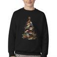 All Booked For Christmas Book Youth Crewneck Sweatshirt