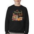 All Booked For Fall Books Coffee Fall Leaves Pumpkins Autumn Youth Crewneck Sweatshirt All Booked For Fall Books Coffee Fall Leaves Pumpkins Autumn Youth Crewneck Sweatshirt
