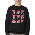 All Booked For Valentine Book Teacher Kids Girls Boys Youth Crewneck Sweatshirt All Booked For Valentine Book Teacher Kids Girls Boys Youth Crewneck Sweatshirt