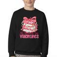 All Booked For Valentines Day Book Lovers Teacher Kids Youth Crewneck Sweatshirt All Booked For Valentines Day Book Lovers Teacher Kids Youth Crewneck Sweatshirt