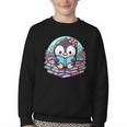 Bookish Penguin Heart A Readers Love Penguins Youth Crewneck Sweatshirt Bookish Penguin Heart A Readers Love Penguins Youth Crewneck Sweatshirt